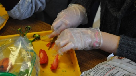 Winter Week: Mr. Con makes salsa and sandwiches