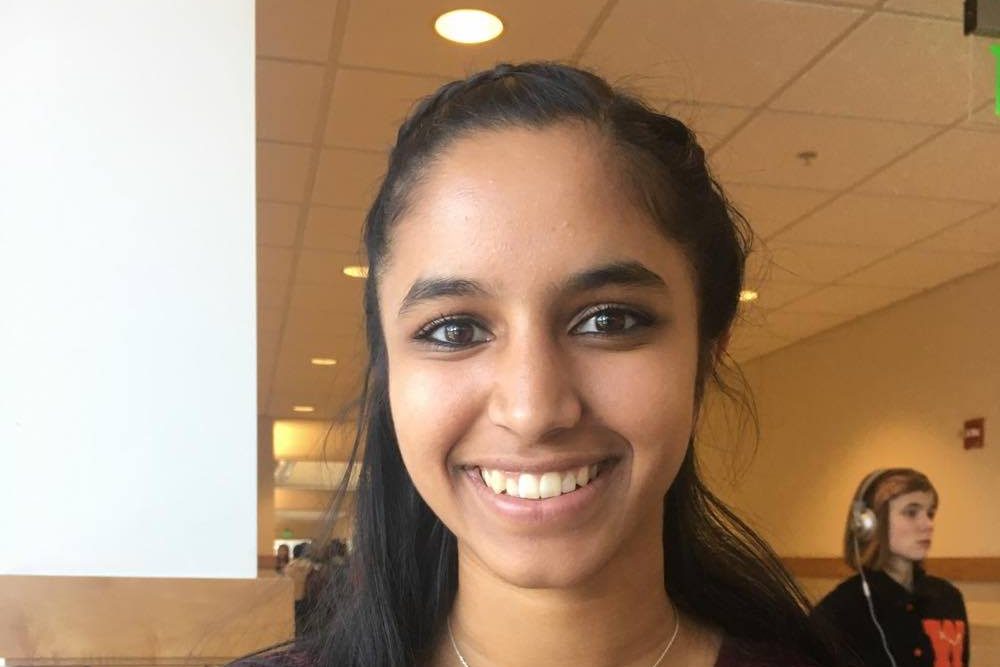 Pictured is senior Sharmila Mysore. Mysore recently started the Women's Empowerment Club at WHS. “When I start something I know I am passionate about, I will stop at nothing to make sure it sees success,
