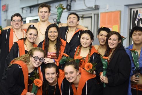 Swim and dive host senior night (41 photos)