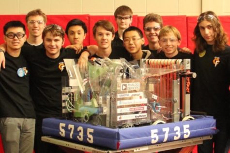 Robotics team competes at regional competition