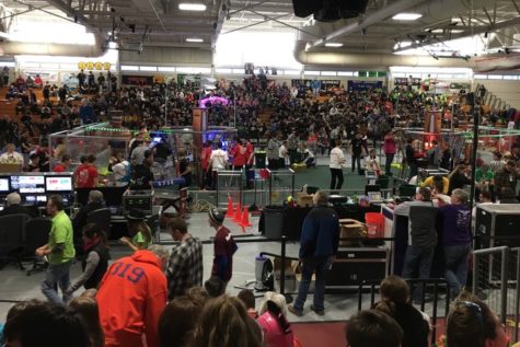 News Brief: Robotics team competing in the New England Regional Tournament