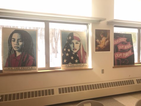 “We The People” posters hung around WHS