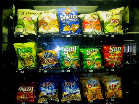 One of WHS's vending machines