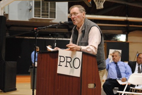 Budget debate dominates Town Meeting