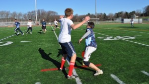 Spirit Week: student-staff ultimate frisbee game (24 photos)
