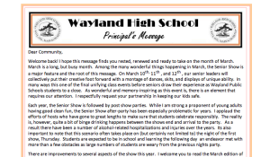 Principal’s e-mail grabs student attention