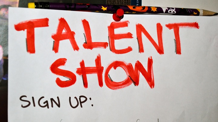 The staff-student talent show will be May 25th. All proceeds will go to the Leukemia & Lymphoma Society. (Photo Illustration: Lizzy Worstell/WSPN)