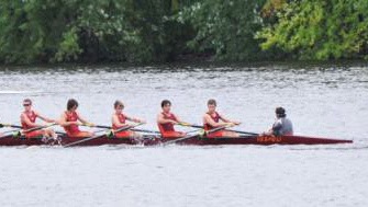 Wayland-Weston Crew competed at the Textile Regatta this weekend. (Courtesy: Cliff Kolovson)