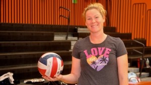 Kristine Norrman brings hope to volleyball team