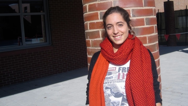 Delfina Lopez is an exchange student spending six months in Wayland away from her home in Argentina.