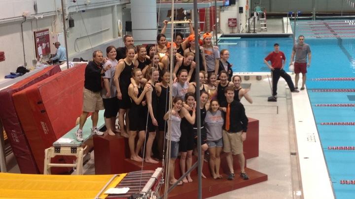 The Wayland High School girls swim and dive team won its sixth division two state championship in seven years.