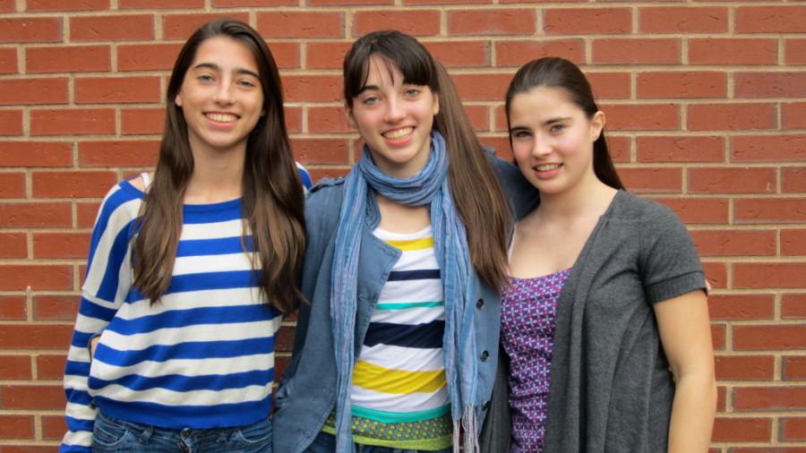 Maddie, Cashen and Emma Conroy, the only triplets at Wayland High School, have developed their own identities and learned to express themselves as individuals both on and off Wayland High Schools campus.