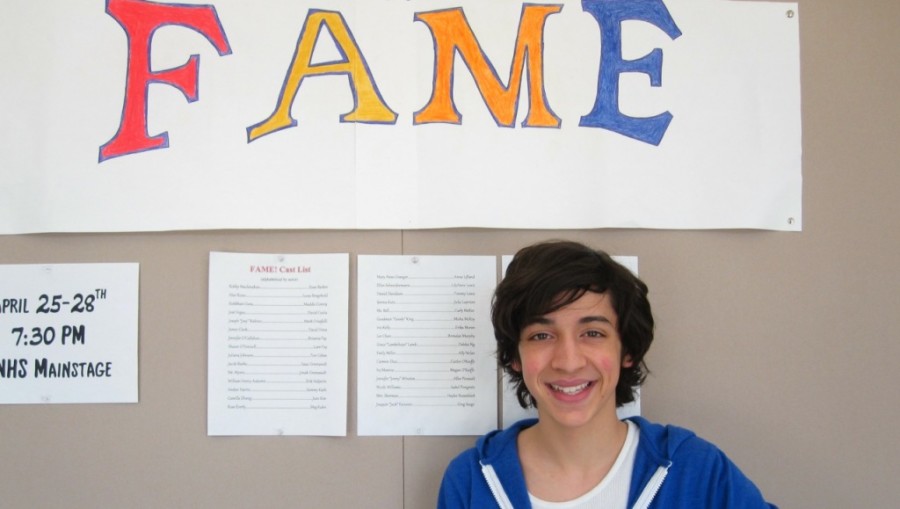 Sophomore David Dines has performed in numerous shows and musicals, and he hopes to pursue a career in theater. Currently, he is getting ready to perform in Fame, Wayland High Schools spring production.