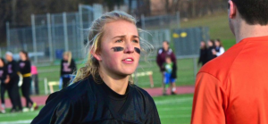 Senior girls play in annual Powderpuff football game (Audio Slideshow)