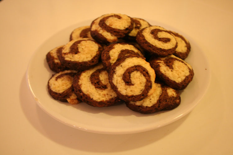 Kruti recommends trying these Swirl Cookies to get in the holiday spirit.