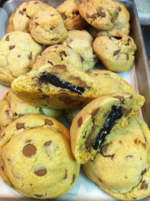 25 Days of Cookies: Oreo-Stuffed Chocolate Chip Cookies