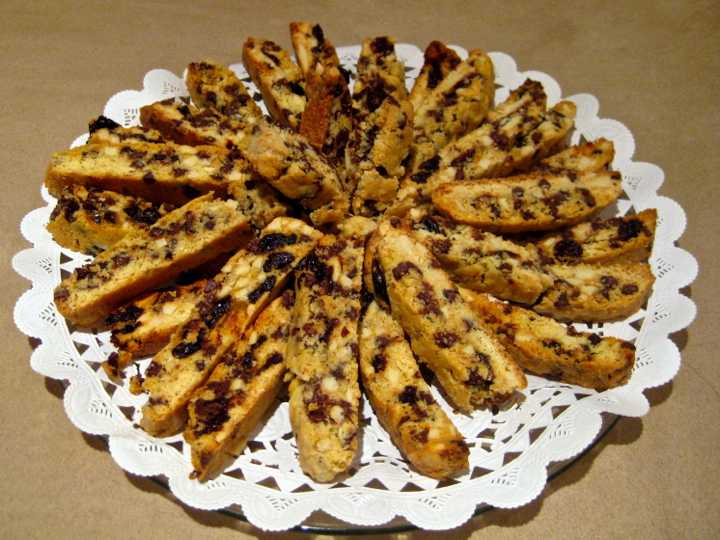 On the third day of the 25 Days of Cookies, Lizzy suggests trying cherry-almond biscotti.