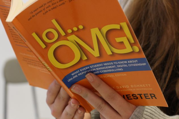Pictured above is the book, "lol...OMG!" by Matt Ivester. Ivester talked to WSPN about how his experiences lead him to write "lol... OMG." “Feeling like my work has a positive impact is really important to my work and will be now for the rest of my life,” Ivester said.