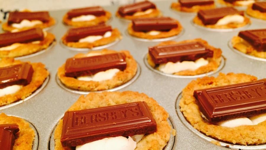 Picture above are smores cups that were featured on junior Allie Kunens foodstagram. Kunen discusses her foodstagram account and its recent popularity. I never really thought of it as something that I would use everyday, Kunen said. 