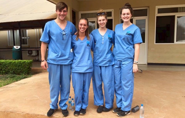 Above is junior Lily Toto (third from left) in front of the Morogoro Regional Hospital in Tanzania. Toto spent three weeks in Africa as part of a medical program, and she is now raising money to buy equipment for the hospital.  I’d say [the program] made me so much more aware of how so many people in the world live, Toto said.