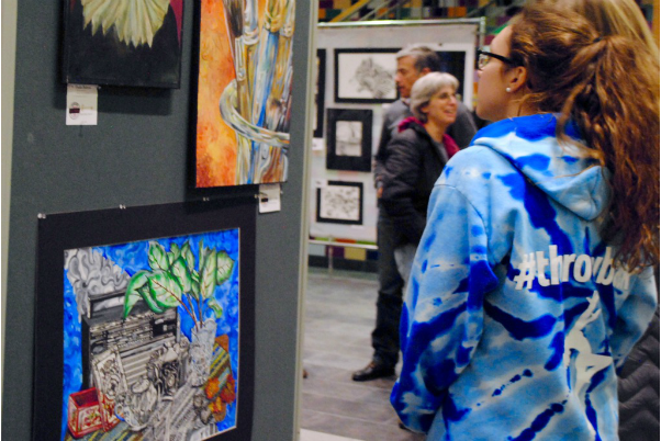 National Art Honor Society holds art show (39 photos)