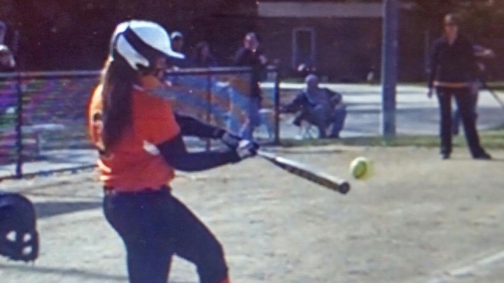 Pictured above is senior Natalie Constantine. Constantine has started on Waylands softball team for four years. “Ive been playing this sport since I could walk. I grew up around baseball/softball so its basically a way of life for me, Constantine said.