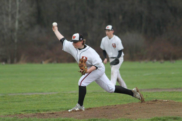 Pictured above is freshman Jack Schwartz. “I love baseball because all of the little things you do throughout the game play a role in the odds you have of winning the game. The team that does all of the little things right, such as talking, knowing where the next play is going and taking opportunistic chances, usually wins the game, Schwartz. 