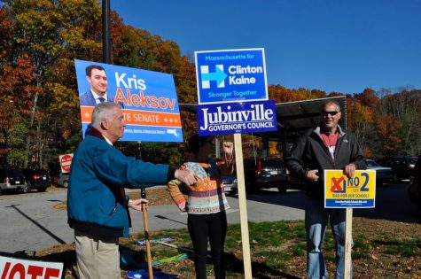 On Election Day, Wayland residents head to the polls