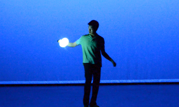 Pictured above is a photo of Geoffrey Wang performing in last years talent show. Wang is one of the sixteen performers slated to perform during todays talent show.