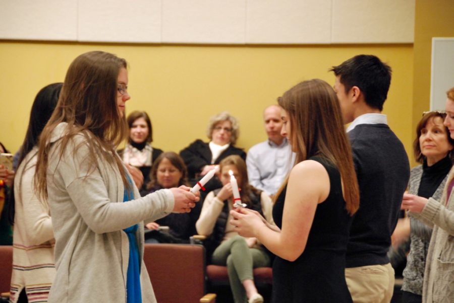 Students inducted into National Spanish Honors Society (22 photos)