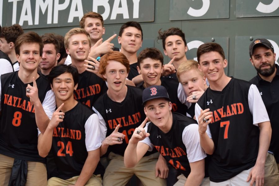 Boys soccer honored at Red Sox game (50 photos)