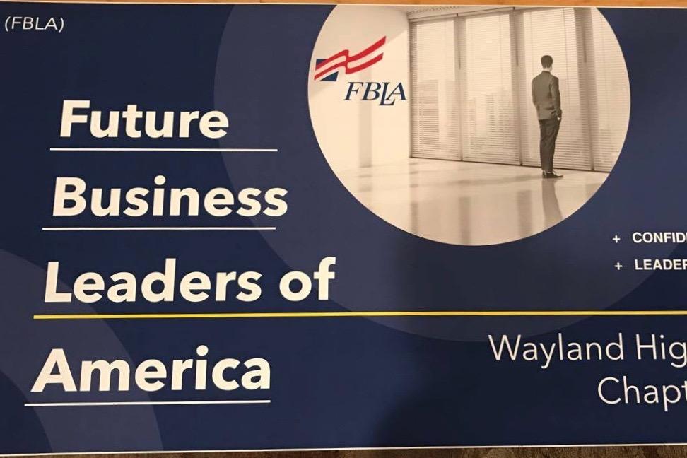 WHS junior Dean Tobia recently founded Wayland's chapter of Future Business Leaders of America. In addition to running the club, Tobia spends time day trading and has become a knowledgable investor.