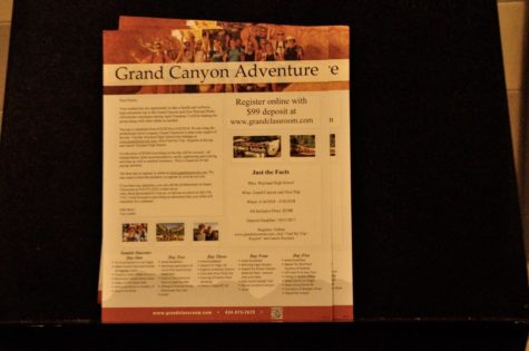 Grand Canyon trip to be held in April