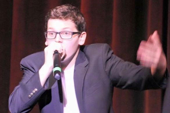 Will Danforth has been singing since a very young age, and he wants to pursue singing in college.