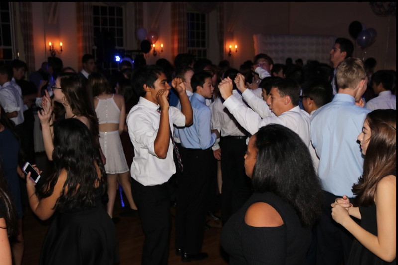 Pictured above are two sophomores dancing at semi-formal. The e-board has decided to cancel the proposed spring dance.