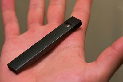 Pictured above is a Juul. "Juuls are probably the most common type [of vape] that I've seen," Becker said. 