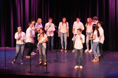 A cappella spring concert (video)