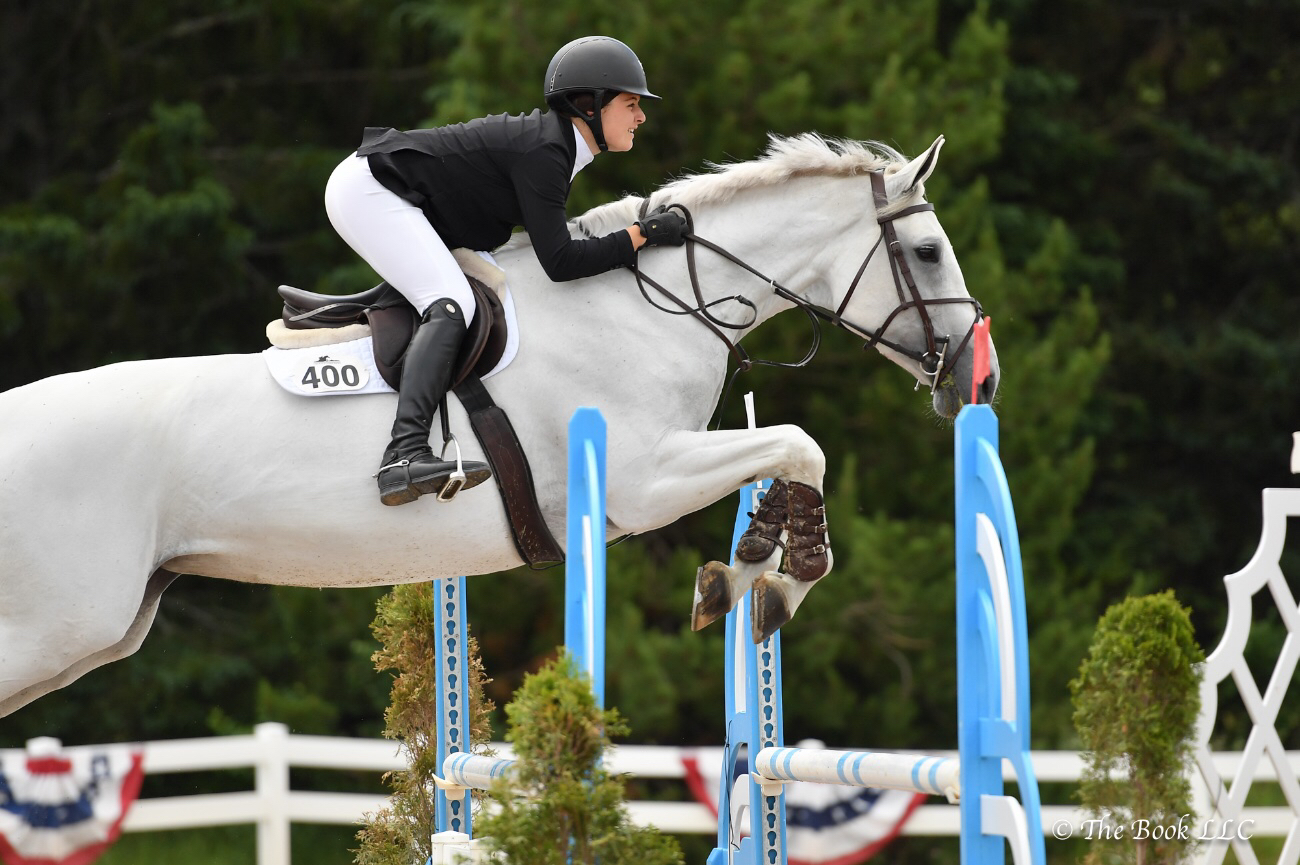 Junior Isabel Mishara jumps her horse, Stella, at the Lake Placid Horse Show in 2018. Mishara has competed in shows and tournaments across the nation, ranging from New York to Vermont to Florida. “If I’ve had a bad day, I enjoy going to the barn and riding,