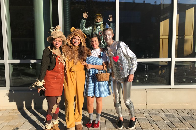 The Class of 2019 celebrates Halloween