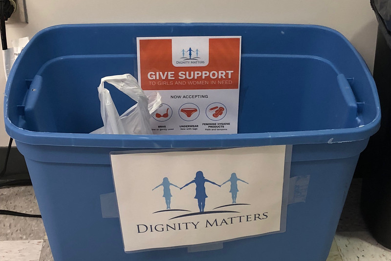 How and where to donate bras? Your answer is Dignity Matters.