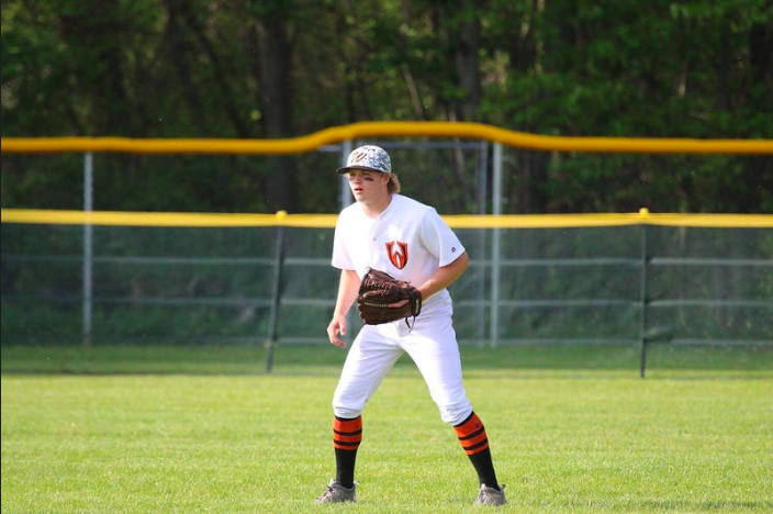 Senior Nate LEsperance plays baseball on the boys varsity team. Grinnell College in Iowa recruited LEsperance to play Division III baseball next year. There [are] a lot of influences that are [telling me] I can do this if I work hard, and that has inspired me, LEsperance said.
