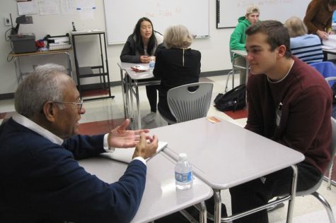 Students and local seniors bridge age gap in Wayland