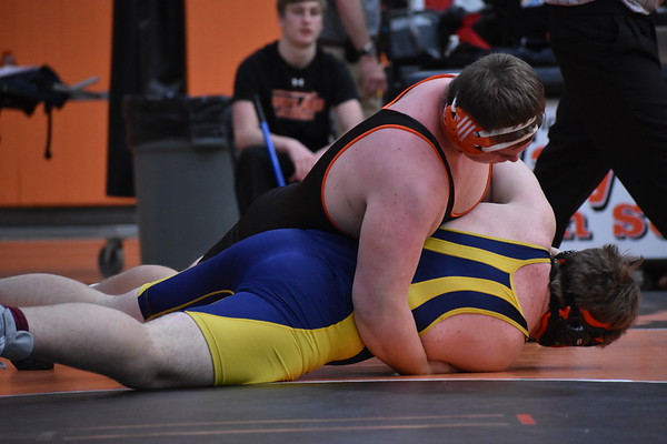 Senior Brooks Jones has wrestled for all of his high school career. Throughout this time, Jones has improved each year and hopes to finish his last year of wrestling for the WHS strong. “The next big event in my mind is sectionals," Jones said. "The start of the postseason [is] for all varsity wrestlers."