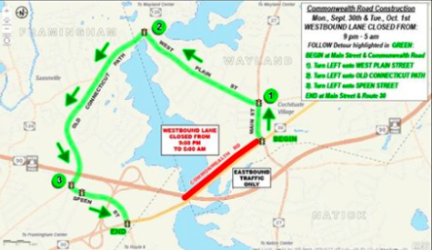 Behind the scenes of the construction on Route 27 in Wayland