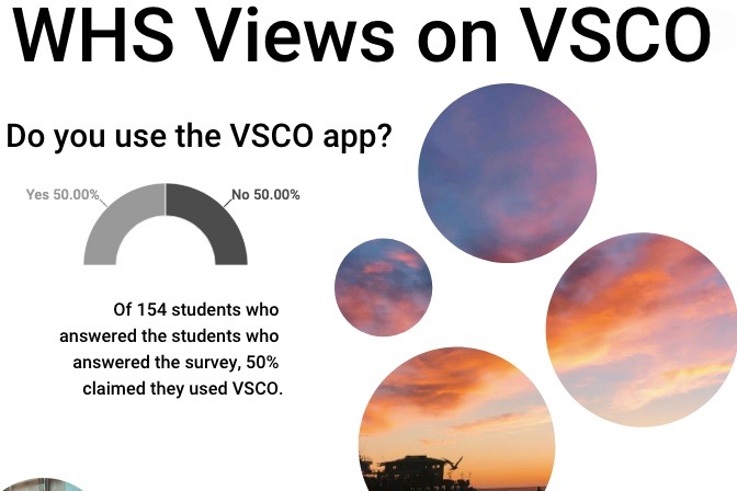  Students shared their opinions on the VSCO app and how often they use it. 