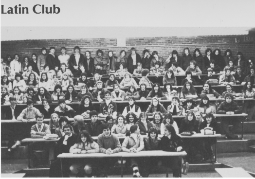 Students from all grades taking many languages took part in the original Latin Club. The club was very popular, and in 1983, boasted 115 members. “The Latin Club, under the direction of [founder Frank] Smith, is easily one of the oldest and most popular clubs at WHS,” the WHS Reflector yearbook wrote in 1983. “For over 20 years, club members have sponsored dances, banquets, dramatic productions and other activities revolving around classical and especially Roman Themes. This year’s club ran a very profitable late summer car wash, sponsored it 22nd annual initiation ceremony, the Saturnalian Banquet, an evening of dramatic readings, a Medieval Pilgrimage and a Greek Tragedy.”