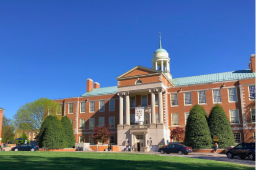 Pictured above is Wake Forest University. WFU has been a test-optional institution since May, 2008. Junior James Waldron believes that schools going test-optional benefits all parties. "For those who perform while on standardized tests, they could still submit their scores, but those who don't would not be penalized for having a bad score," Waldron said.