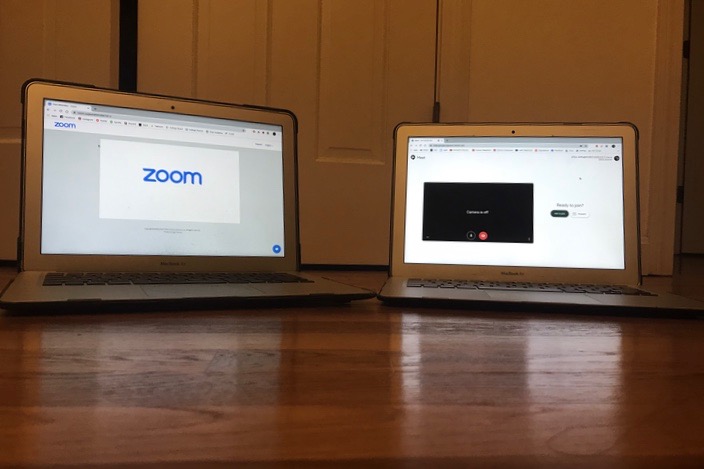 With schools closed for the rest of the year, WHS teachers are now faced with a choice between Google Meet and Zoom for their online classes. It appears that most high school teachers that I know use Zoom, said history teacher Sean Chase, who prefers to use the aforementioned software for his classes.
