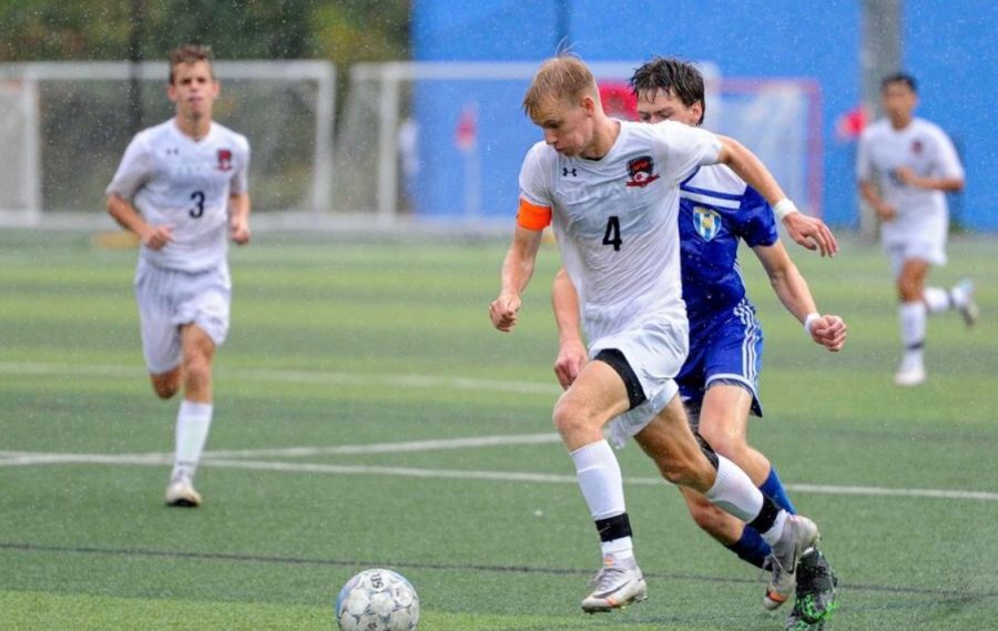As soccer commit Kyle Mabe sets goals for his next four years playing soccer at Bryant University, the possibility of his season not being on time alters these goals, as all committed athletes adapt to the changes COVID-19 brings. 