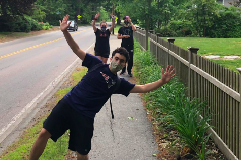 After being diagnosed with brain cancer in March, Happy Hollow teacher Mike O'Connor and his wife, Nancy, have been out of work. A GoFundMe page has raised over $40,000 with the help of juniors Issy Carrara, Remmi Shaw and Lucas and Nico Alvarado, who walked a full marathon to raise awareness for O'Connor and his family.